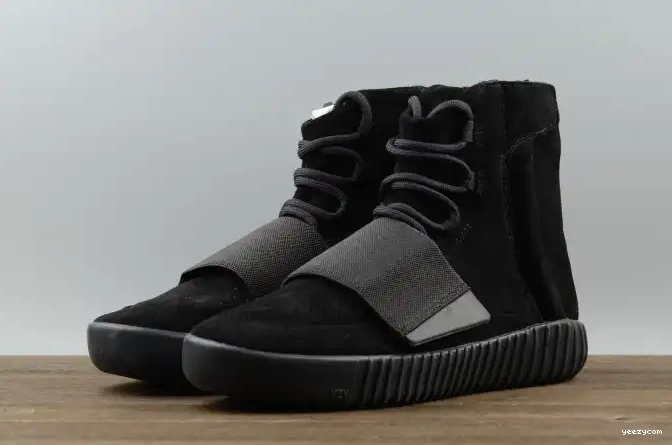 BB1839 Triple Yeezy Adidas Boost Black 750 Cblack 0515